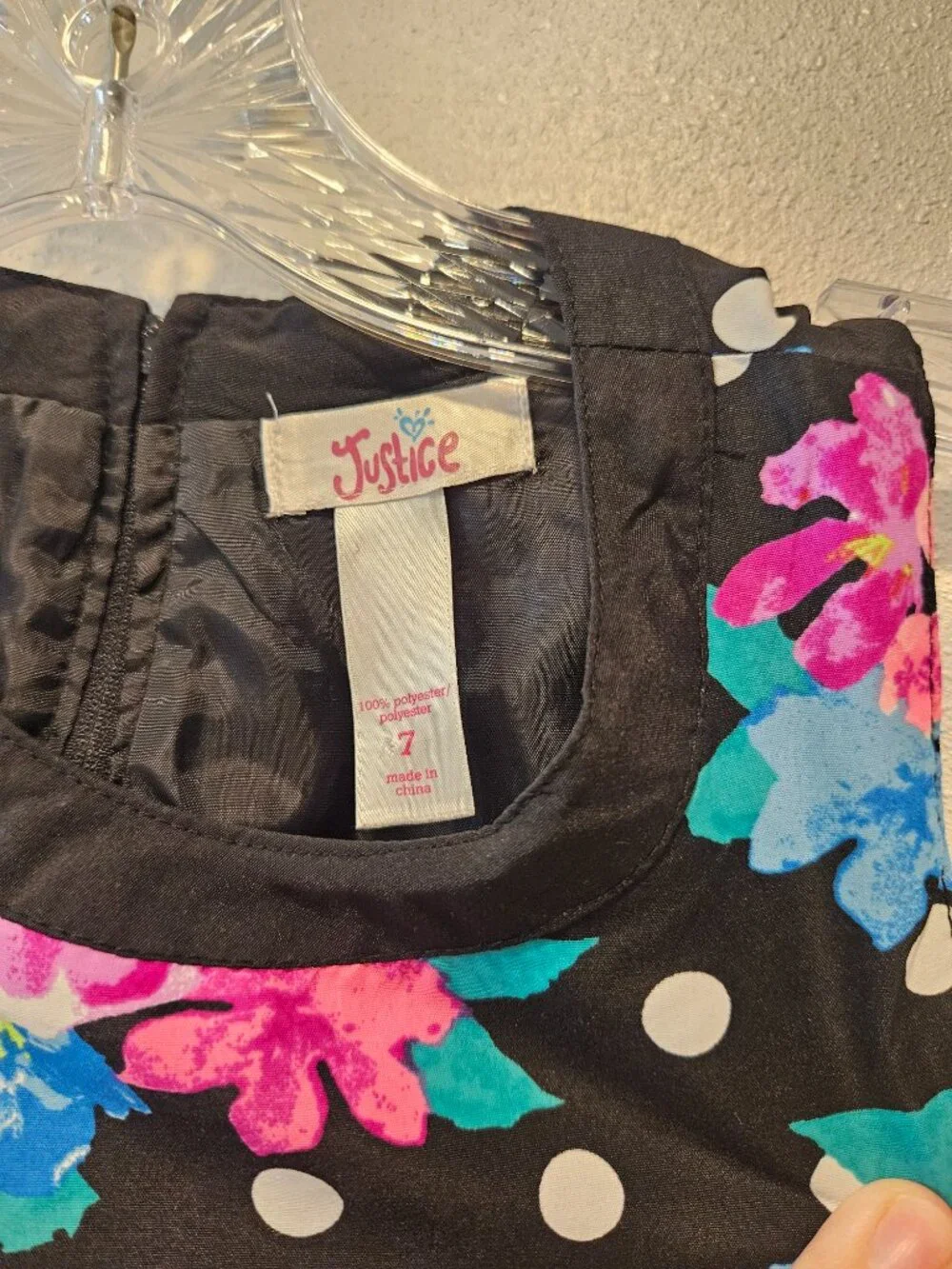 Justice girls dress